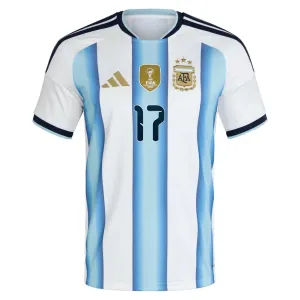 Argentina Garnacho 17 Djeca Nogometni Dresovi Svjetsko Prvenstvo 2026 Domaći (+ Kratke Hlače)