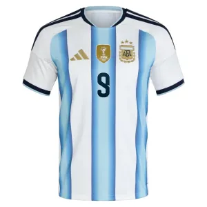 Argentina Julián Alvarez 9 Nogometni Dresovi Svjetsko Prvenstvo 2026 Domaći