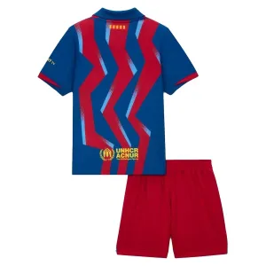 FC Barcelona Djeca Nogometni Dresovi 2025/26 Četvrta (+ Kratke Hlače)