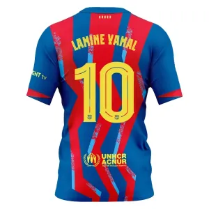 FC Barcelona Lamine Yamal 10 Nogometni Dresovi 2025/26 Četvrta