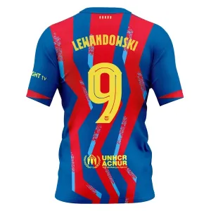 FC Barcelona Robert Lewandowski 9 Nogometni Dresovi 2025/26 Četvrta
