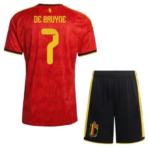 Belgija Kevin De Bruyne 7 Djeca Nogometni Dresovi Svjetsko Prvenstvo 2026 Domaći (+ Kratke Hlače) Belgija Kevin De Bruyne 7 Djeca Nogometni Dresovi Svjetsko Prvenstvo 2026 Domaći (+ Kratke Hlače)