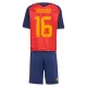 Španjolska Rodrigo 16 Djeca Nogometni Dresovi Svjetsko Prvenstvo 2026 Domaći (+ Kratke Hlače)