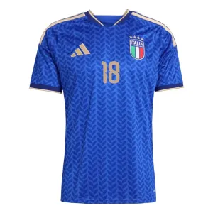 Italija Nicolò Barella 18 Nogometni Dresovi Svjetsko Prvenstvo 2026 Domaći