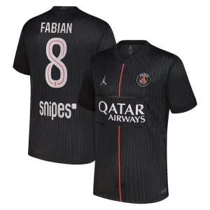 Paris Saint-Germain Fabian 8 Nogometni Dresovi 2025/26 Jordan Četvrta Paris Saint-Germain Fabian 8 Nogometni Dresovi 2025/26 Jordan Četvrta