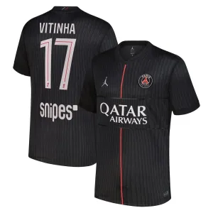 Paris Saint-Germain Vitinha 17 Nogometni Dresovi 2025/26 Jordan Četvrta