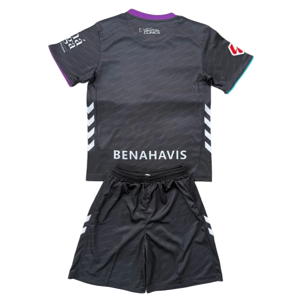 Malaga Djeca Nogometni Dresovi 2025/26 Gostujući (+ Kratke Hlače)