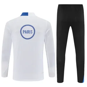 Paris Saint-Germain Duks komplet za trening Četvrtina Zip 2025/26 Bijela