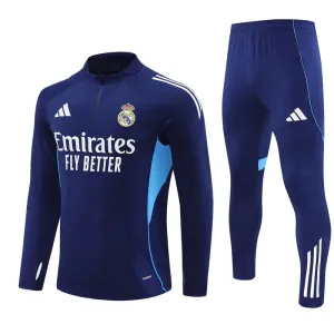 Real Madrid Duks komplet za trening Četvrtina Zip 2025/26 Navy Real Madrid Duks komplet za trening Četvrtina Zip 2025/26 Navy