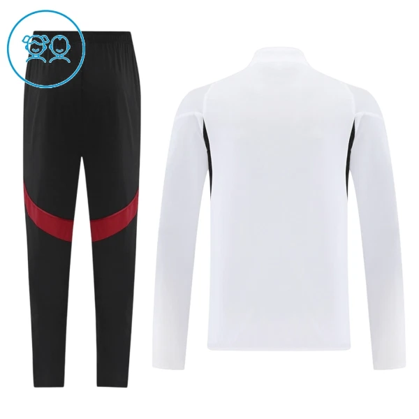 Liverpool Djeca Trenirka jakna odijelo 2025/26 Bijela