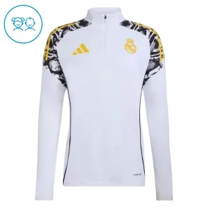 Real Madrid Djeca Duks komplet za trening Četvrtina Zip 2026/27 Bijela