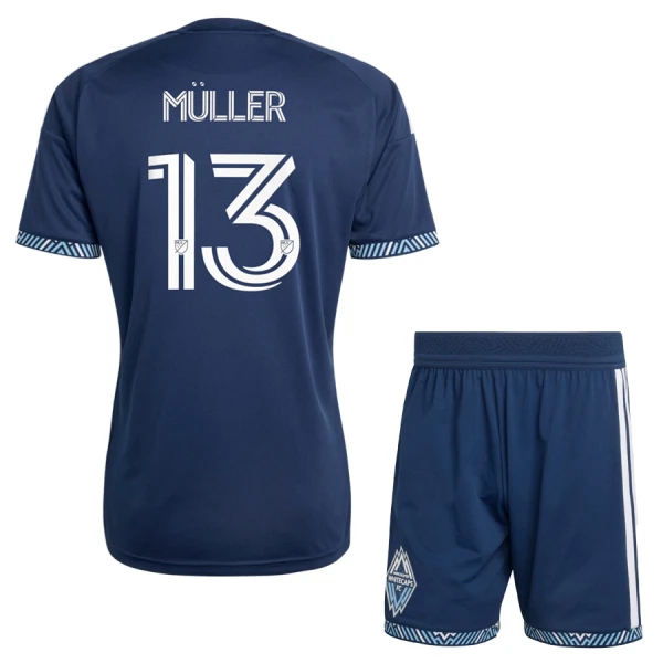 Vancouver Whitecaps Thomas Müller 13 Djeca Nogometni Dresovi 2026 Gostujući (+ Kratke Hlače)