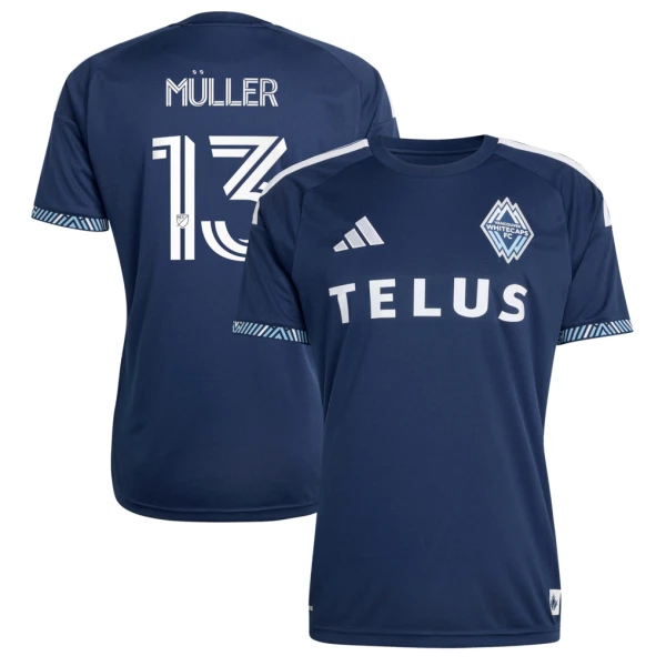 Vancouver Whitecaps Thomas Müller 13 Nogometni Dresovi 2026 Gostujući