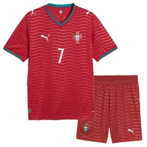 Portugal Cristiano Ronaldo 7 Djeca Nogometni Dresovi Svjetsko Prvenstvo 2026 Domaći (+ Kratke Hlače)