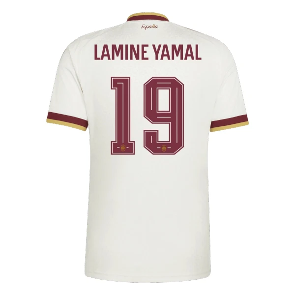 Španjolska Lamine Yamal 19 Nogometni Dresovi Svjetsko Prvenstvo 2026 Gostujući