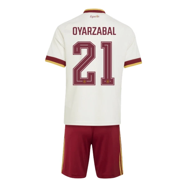 Španjolska Oyarzabal 21 Djeca Nogometni Dresovi Svjetsko Prvenstvo 2026 Gostujući (+ Kratke Hlače) Španjolska Oyarzabal 21 Djeca Nogometni Dresovi Svjetsko Prvenstvo 2026 Gostujući (+ Kratke Hlače)