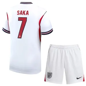 Engleska Bukayo Saka 7 Djeca Nogometni Dresovi Svjetsko Prvenstvo 2026 Domaći (+ Kratke Hlače)