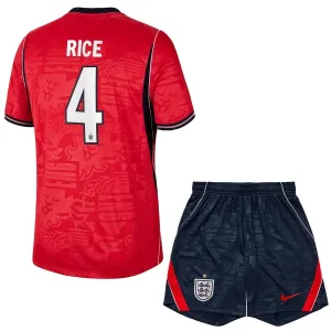 Engleska Declan Rice 4 Djeca Nogometni Dresovi Svjetsko Prvenstvo 2026 Gostujući (+ Kratke Hlače)