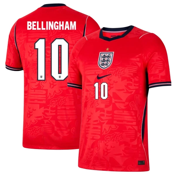 Engleska Jude Bellingham 10 Nogometni Dresovi Svjetsko Prvenstvo 2026 Gostujući Engleska Jude Bellingham 10 Nogometni Dresovi Svjetsko Prvenstvo 2026 Gostujući