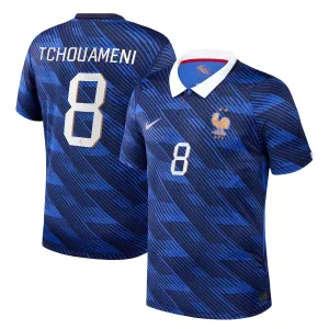 Francuska Aurélien Tchouaméni 8 Nogometni Dresovi Svjetsko Prvenstvo 2026 Domaći