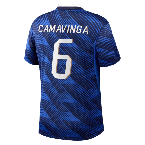 Francuska Eduardo Camavinga 6 Djeca Nogometni Dresovi Svjetsko Prvenstvo 2026 Domaći (+ Kratke Hlače)