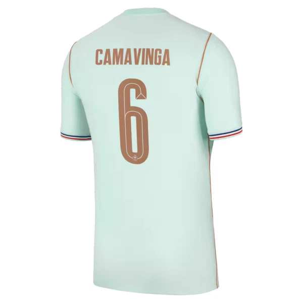 Francuska Eduardo Camavinga 6 Djeca Nogometni Dresovi Svjetsko Prvenstvo 2026 Gostujući (+ Kratke Hlače)