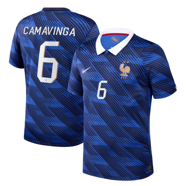 Francuska Eduardo Camavinga 6 Nogometni Dresovi Svjetsko Prvenstvo 2026 Domaći