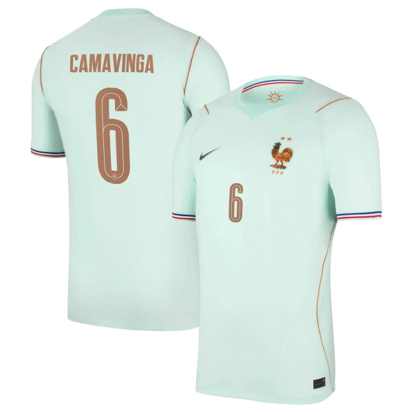 Francuska Eduardo Camavinga 6 Nogometni Dresovi Svjetsko Prvenstvo 2026 Gostujući Francuska Eduardo Camavinga 6 Nogometni Dresovi Svjetsko Prvenstvo 2026 Gostujući