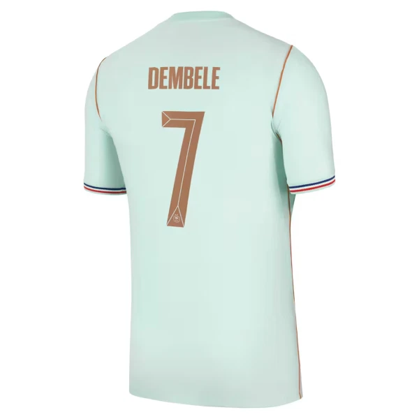 Francuska Ousmane Dembélé 7 Nogometni Dresovi Svjetsko Prvenstvo 2026 Gostujući