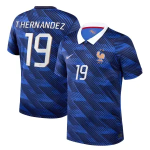 Francuska Theo Hernández Hernandez 19 Nogometni Dresovi Svjetsko Prvenstvo 2026 Domaći