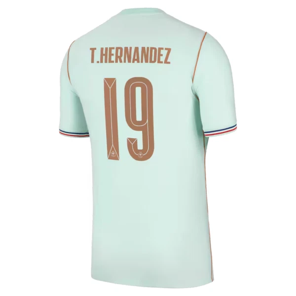Francuska Theo Hernández Hernandez 19 Nogometni Dresovi Svjetsko Prvenstvo 2026 Gostujući