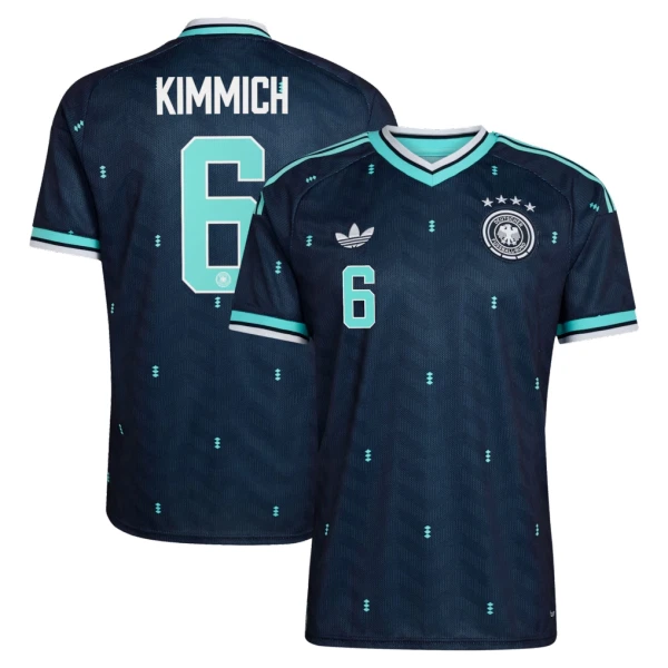 Njemačka Joshua Kimmich 6 Nogometni Dresovi Svjetsko Prvenstvo 2026 Gostujući Njemačka Joshua Kimmich 6 Nogometni Dresovi Svjetsko Prvenstvo 2026 Gostujući