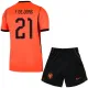 Nizozemska Frenkie de Jong 21 Djeca Nogometni Dresovi Svjetsko Prvenstvo 2026 Domaći (+ Kratke Hlače)