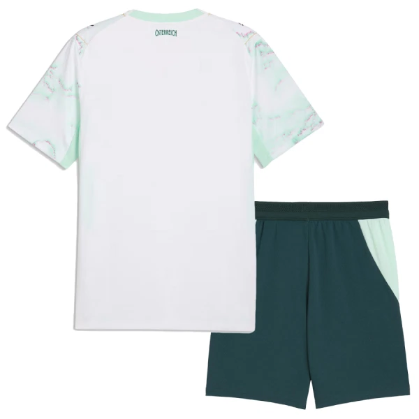 Austrija Djeca Nogometni Dresovi Svjetsko Prvenstvo 2026 Gostujući (+ Kratke Hlače)