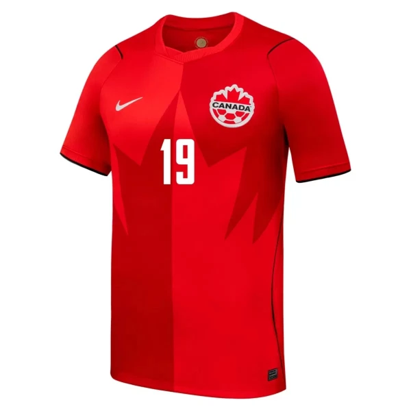 Kanada Alphonso Davies 19 Nogometni Dresovi Svjetsko Prvenstvo 2026 Domaći