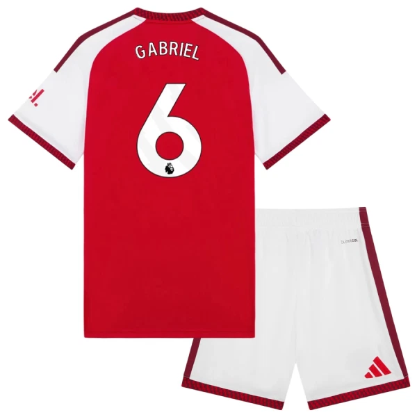 Arsenal Gabriel 6 Djeca Nogometni Dresovi 2026/27 Domaći (+ Kratke Hlače)