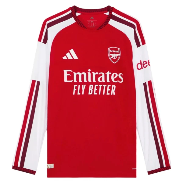 Arsenal Nogometni Dresovi 2026/27 Domaći Dugi rukav Arsenal Nogometni Dresovi 2026/27 Domaći Dugi rukav