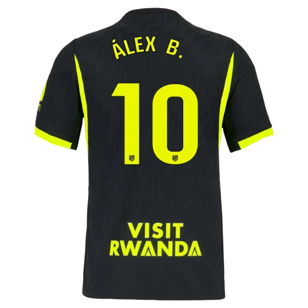 Atlético Madrid Alex B. 10 Nogometni Dresovi 2026/27 Gostujući Atlético Madrid Alex B. 10 Nogometni Dresovi 2026/27 Gostujući