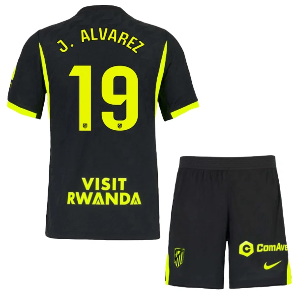 Atlético Madrid Julián Alvarez 19 Djeca Nogometni Dresovi 2026/27 Gostujući (+ Kratke Hlače)