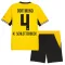 Borussia Dortmund Nico Schlotterbeck 4 Djeca Nogometni Dresovi 2026/27 Domaći (+ Kratke Hlače)