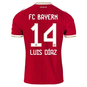 FC Bayern München Luis Díaz 14 Nogometni Dresovi 2026/27 Domaći