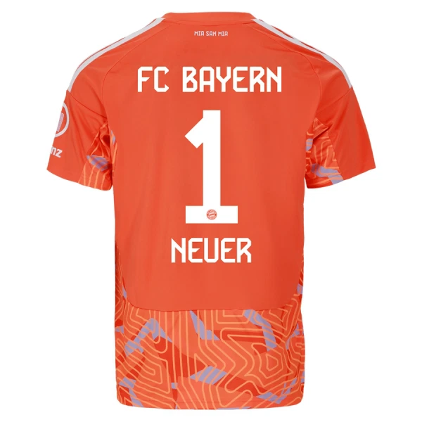 FC Bayern München Manuel Neuer 1 Djeca Golmanski Nogometni Dresovi 2026/27 Gostujući (+ Kratke Hlače)