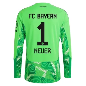 FC Bayern München Manuel Neuer 1 Golmanski Nogometni Dresovi 2026/27 Domaći Dugi rukav