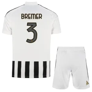 Juventus Bremer 3 Djeca Nogometni Dresovi 2026/27 Domaći (+ Kratke Hlače)