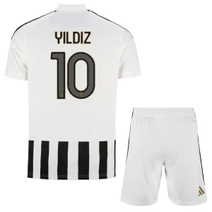 Juventus Kenan Yıldız 10 Djeca Nogometni Dresovi 2026/27 Domaći (+ Kratke Hlače)