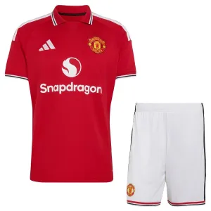Manchester United Djeca Nogometni Dresovi 2026/27 Domaći (+ Kratke Hlače)