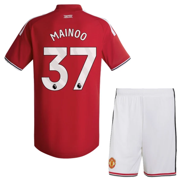 Manchester United Kobbie Mainoo 37 Djeca Nogometni Dresovi 2026/27 Domaći (+ Kratke Hlače)