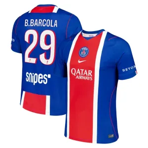 Paris Saint-Germain Bradley Barcola 29 Nogometni Dresovi 2026/27 Domaći