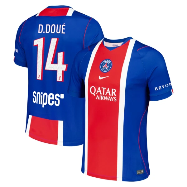 Paris Saint-Germain Désiré Doué 14 Nogometni Dresovi 2026/27 Domaći Paris Saint-Germain Désiré Doué 14 Nogometni Dresovi 2026/27 Domaći