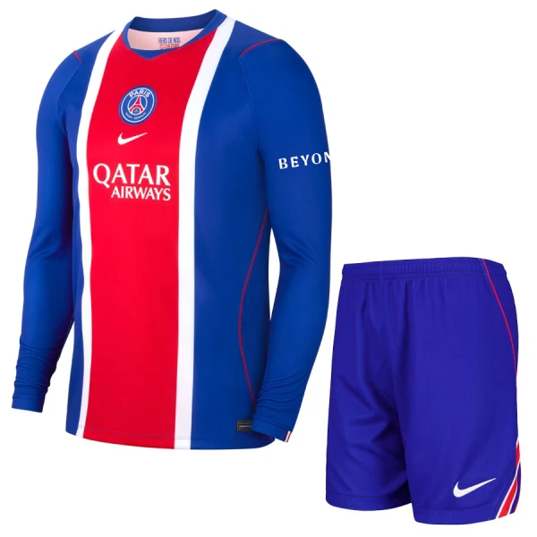 Paris Saint-Germain Djeca Nogometni Dresovi 2026/27 Domaći Dugi rukav (+ Kratke Hlače)